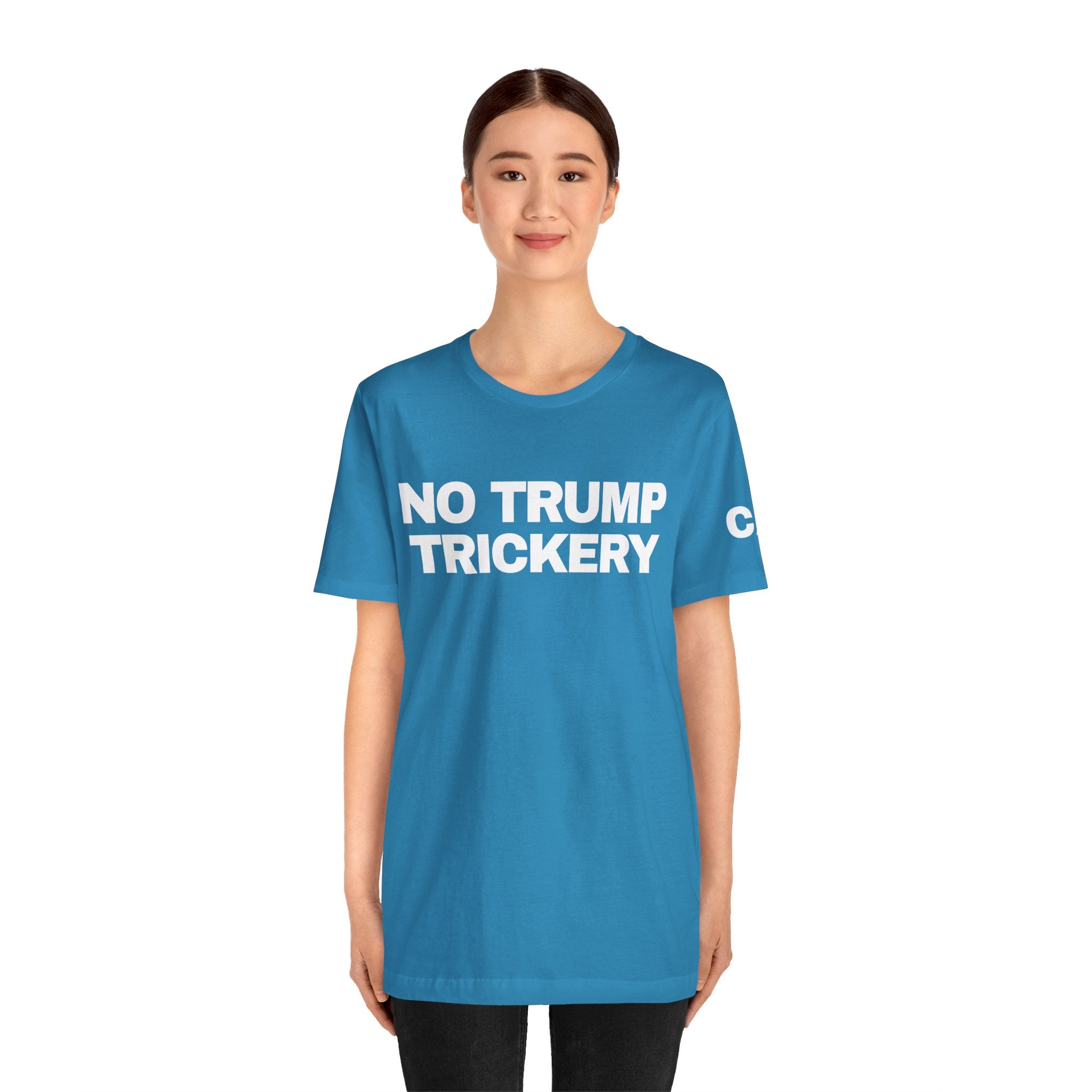 No Trump Trickery YES PROP 50 Front/Back Unisex Tee