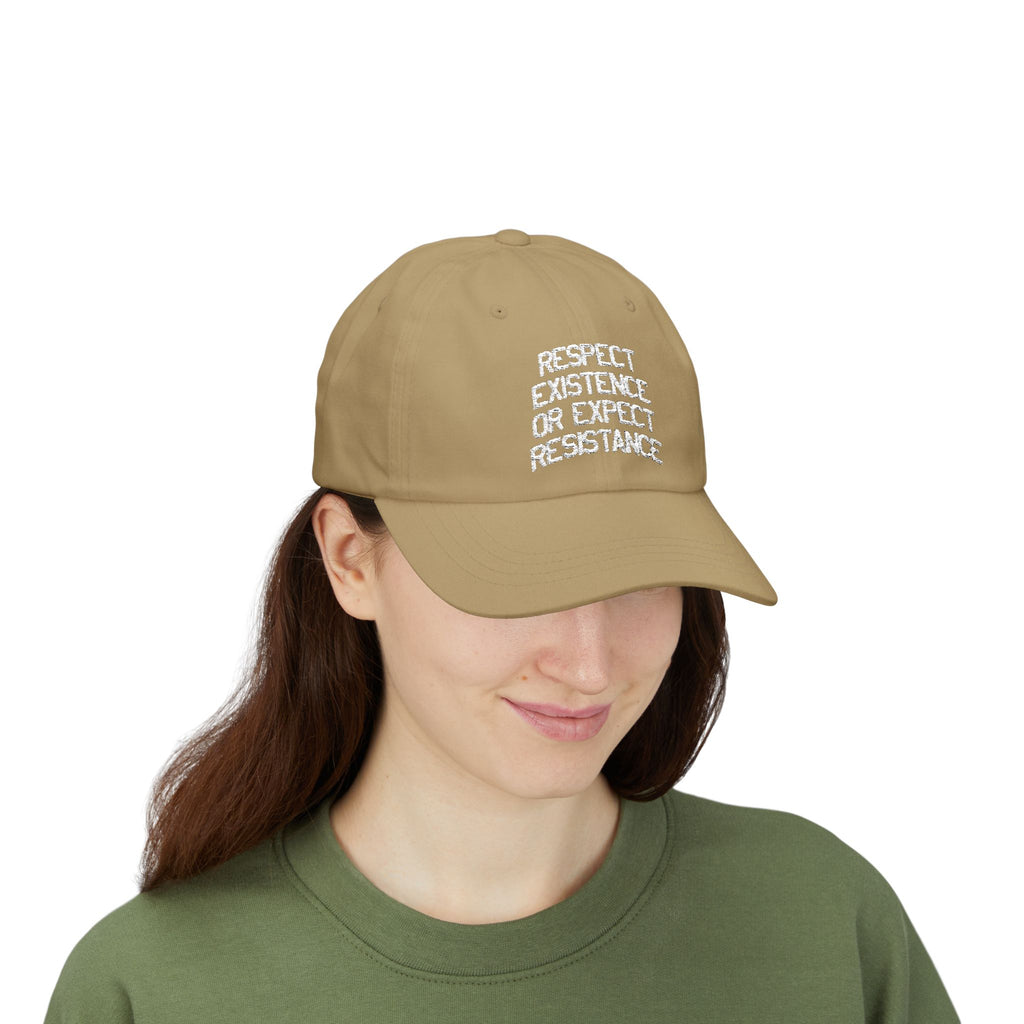 Respect Existence or Expect Resistance Baseball Hat