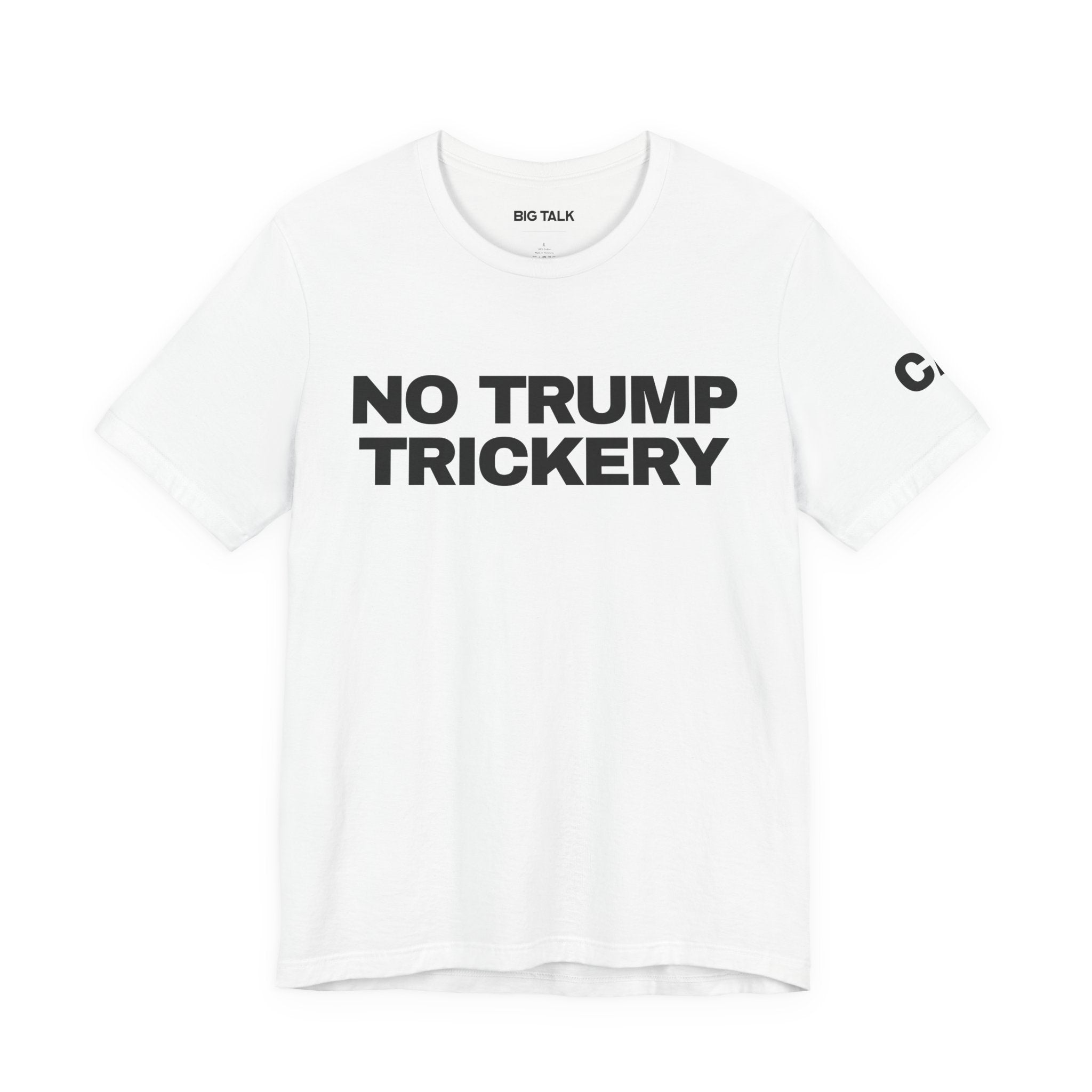 No Trump Trickery YES PROP 50 Front/Back Unisex Tee