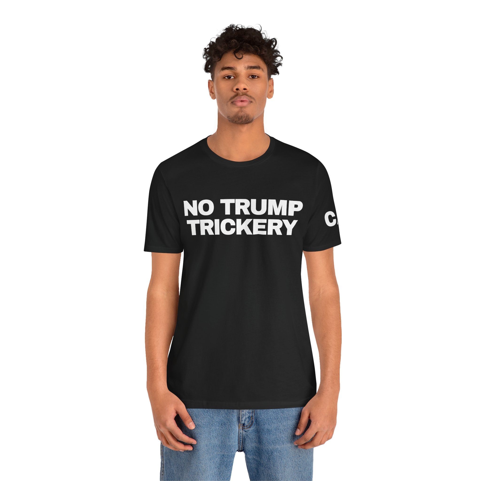 No Trump Trickery YES PROP 50 Front/Back Unisex Tee