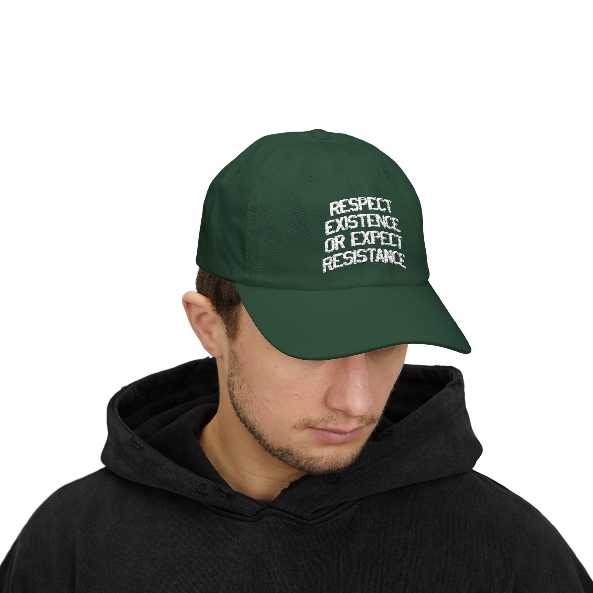 Respect Existence or Expect Resistance Baseball Hat